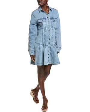 Free People Roadhouse Mini Dress - Blue