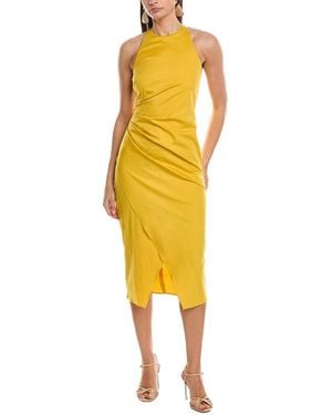 Marella Elegia Midi Dress - Yellow