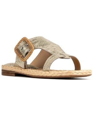 Donald J Pliner Hilari Leather Sandal - Metallic