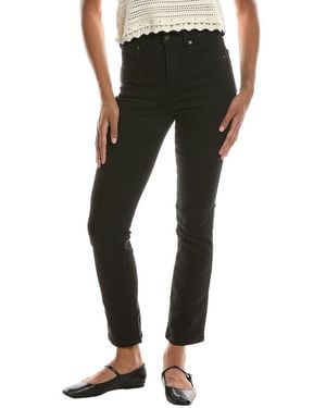 Madewell The Longline Frost Straight Jean - Black