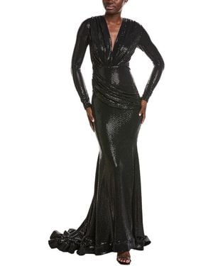 Issue New York Sequin Gown - Black