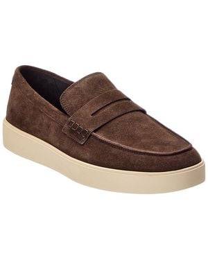 Vince Teo Suede Loafer - Brown