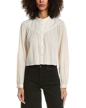 FRAME Frame The Swing Blouse - White