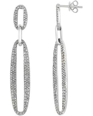 Effy Fine Jewelry 14K 1.20 Ct. Tw. Diamond Earrings - White