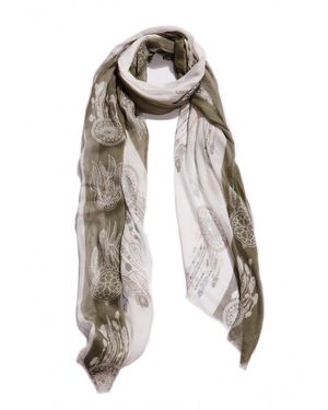 Blue Pacific Dream Catcher Scarf - Multicolor