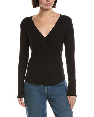 Grey State Top - Black
