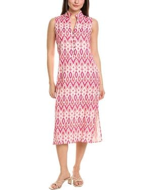 melody linen maxi dress Elegant Linen Strapless Long Dress main image 0
