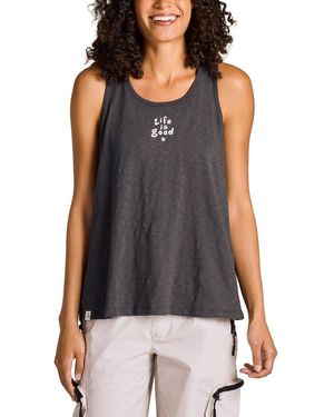 Life Is Good. Slub Tank - Black
