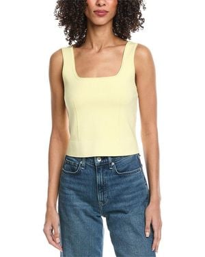 Jonathan Simkhai Ramaina Tank - Blue