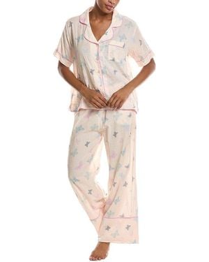Honeydew Intimates 2Pc Good Life Shortie Pajama Set - Pink