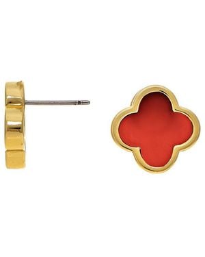 Rivka Friedman 18K Plated Earrings - White