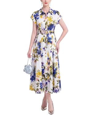 Kaimilan Shirt Dress - White
