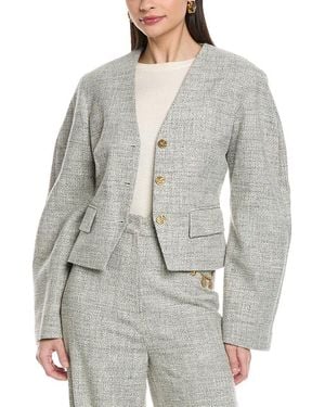 Nanushka Kiyo Blazer - Gray