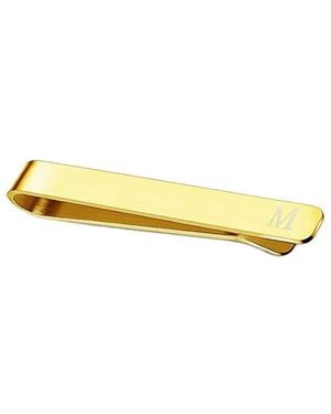Stephen Oliver 18K Plated Tie Bar - Yellow