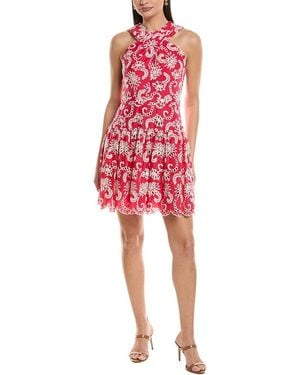 Shoshanna Lottie Mini Dress - Red