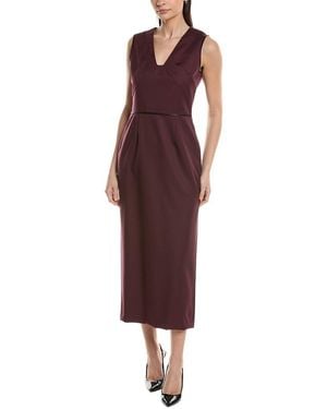 BOSS Drumialdan Midi Dress - Red