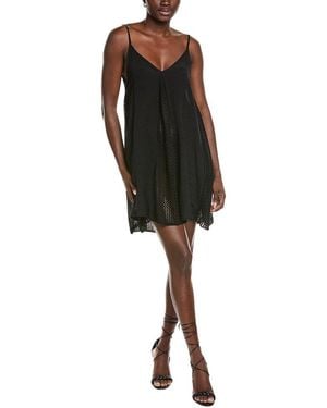 Elan Spaghetti Strap Mini Dress - Black