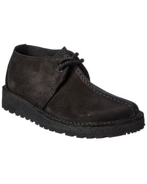 Clarks Trek Scout Leather Boot - Black