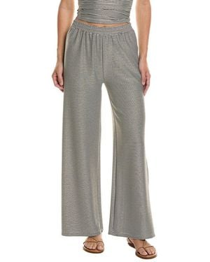 Surf Gypsy Lurex Rib Pant - Grey