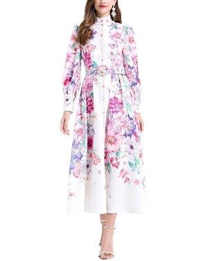 Kaimilan Midi Dress - Pink