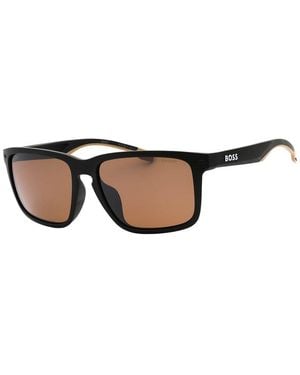 BOSS Boss 1542/F/S 59Mm Polarized Sunglasses - Brown