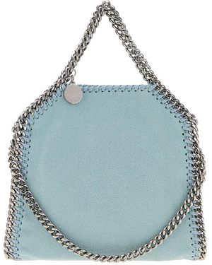 Stella McCartney Falabella Tiny Bag E Handbag - Blue