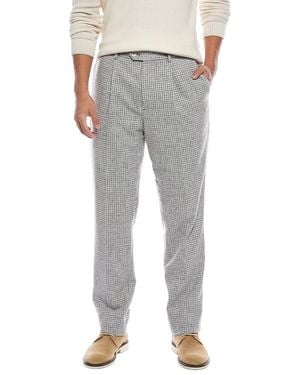 Brunello Cucinelli Leisure Fit Alpaca & Wool-Blend Pant - Grey