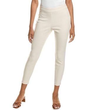 Nanette Lepore Linen-Blend Pant - Natural