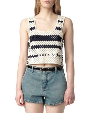 Zadig & Voltaire Dillie Top - Blue