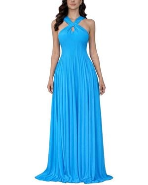 Tedora Maxi Dress - Blue