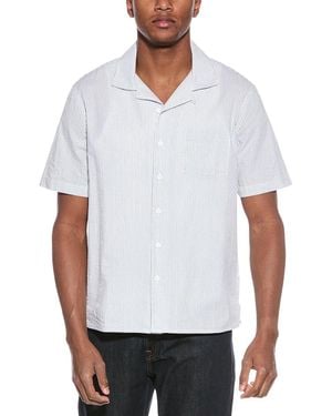 Onia Knit Camp Shirt - White