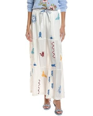 Johnny Was Katerini Pant - White
