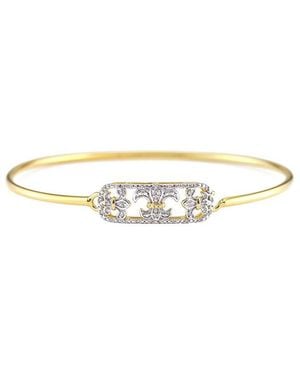 Diamond Select Cuts 0.10 Ct. Tw. Diamond Bangle Bracelet - White