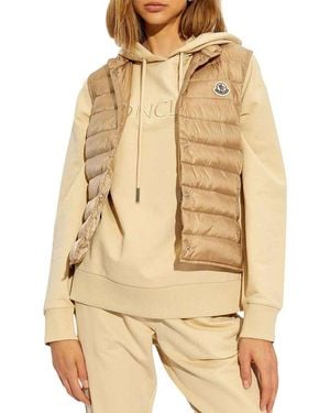 Moncler Liane Packable Down Vest - Natural