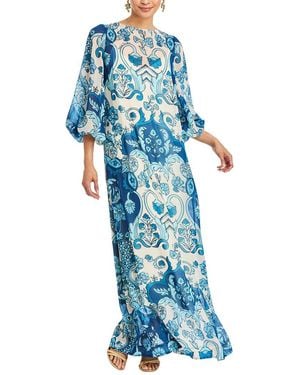 mestiza Luzon Gown - Blue
