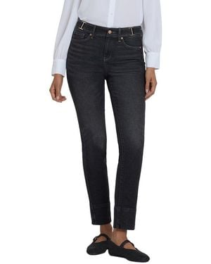 NYDJ Petite Sheri Paris Lights Slim Jean - Black