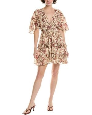 REVERIEE Mini Dress - Natural
