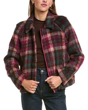 Scotch & Soda Skye Brushed Jacket - Red