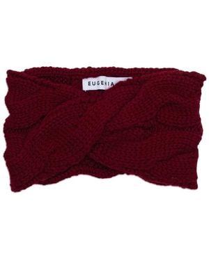 Eugenia Kim Lula Cashmere & Wool-Blend Turban Headband - Red