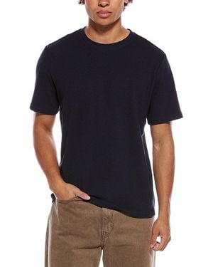 Slate & Stone Textured Knit Crewneck T-Shirt - Blue