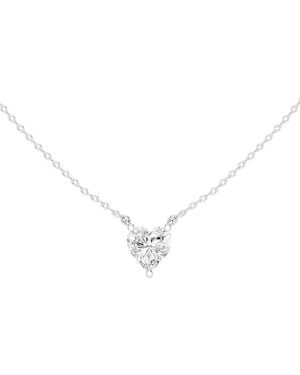Amairah 14K 2.50 Ct. Tw. Lab-Grown Diamond Solitaire Necklace - White