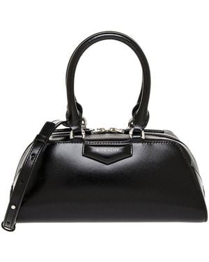 Givenchy Antigona Mini East-West Leather Bag - Black