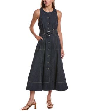 Cinq À Sept Cezanne Midi Dress - Black