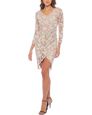 Marina Lace Mini Dress - Natural