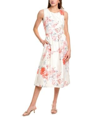 Donna Ricco Midi Dress - Pink
