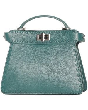 Walter Baker Reed Mini Leather Satchel - Green