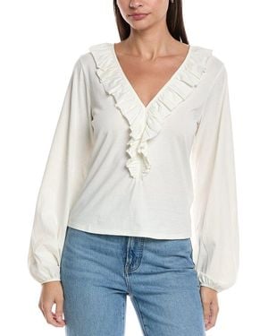 Nation Ltd Giorgio Top - White