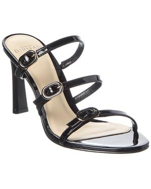 Alexandre Birman Poppy 85 Patent Sandal - Metallic