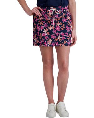 Stella Parker Pull-On Contrast Skort - Red