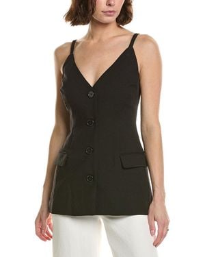 Bardot Ellera Long Line Vest - Black